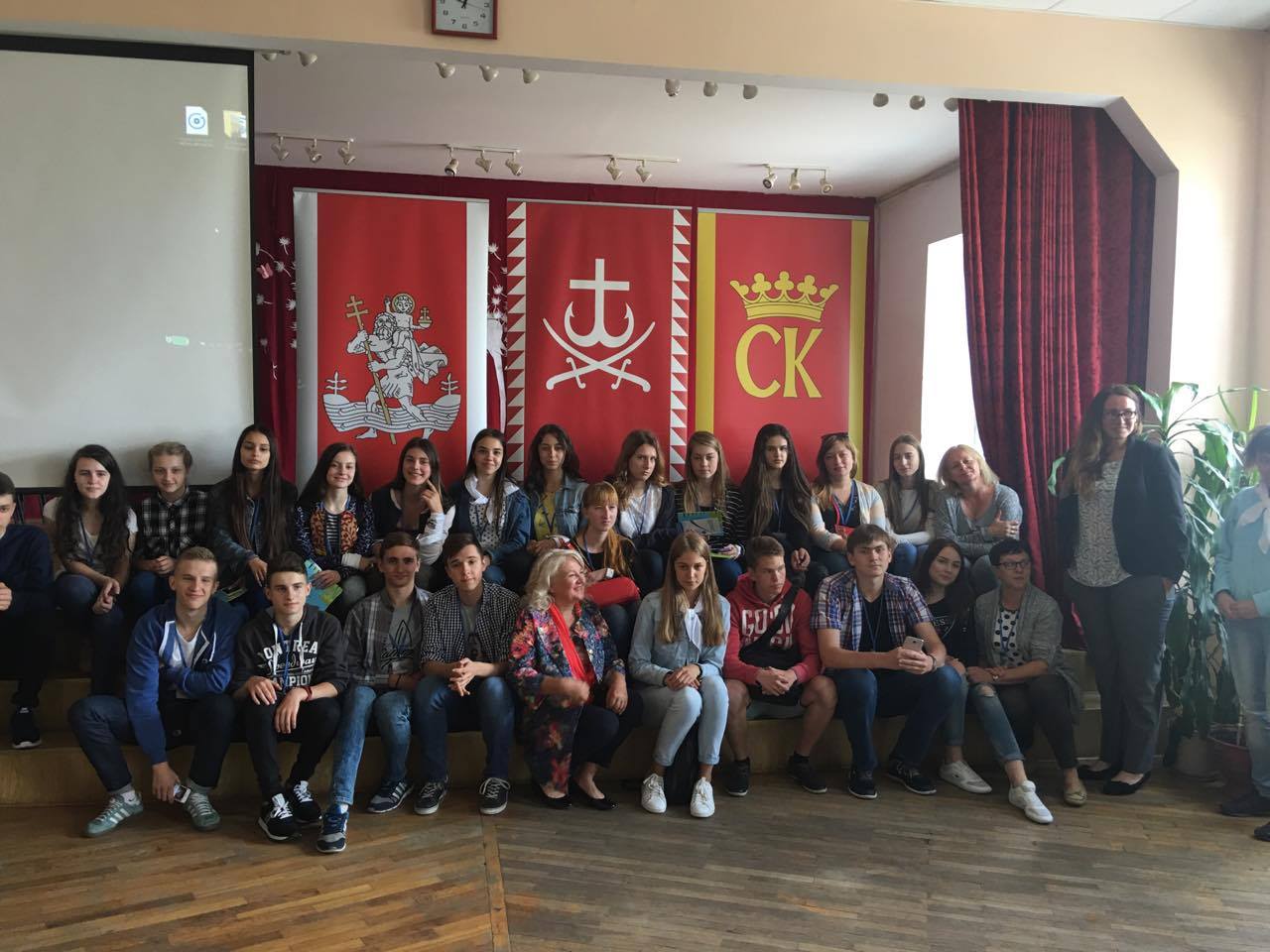 EFHR pravedė mokymus moksleiviams iš Ukrainos Vilniaus Juzefo Ignaco Kraševskio gimnazijoje