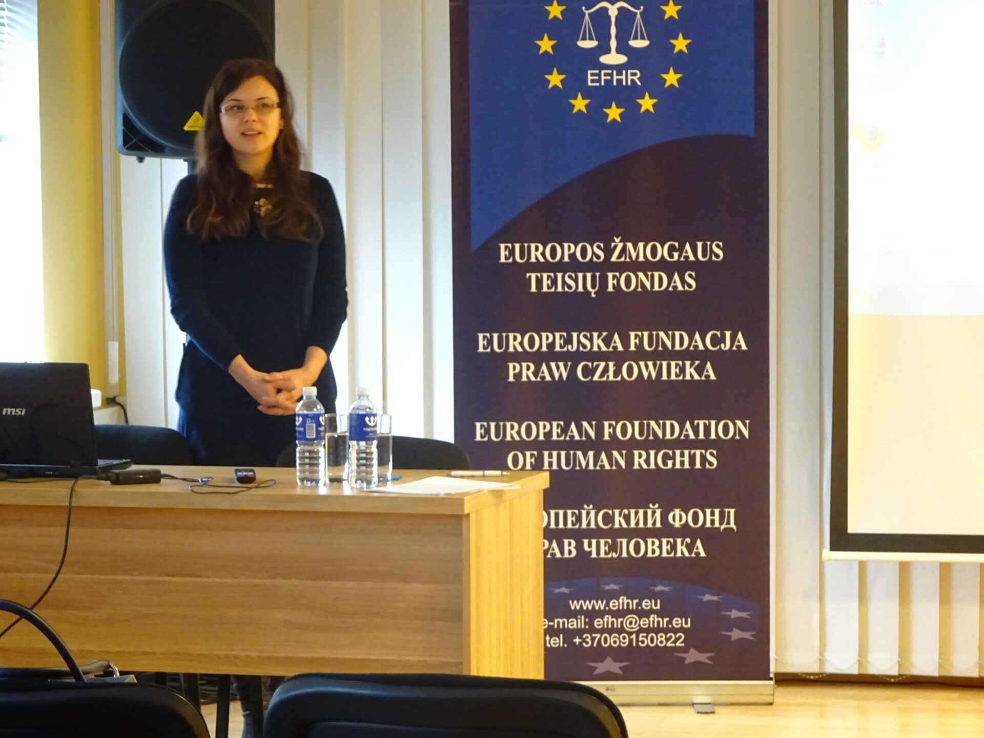 Paskutinieji EFHR mokymai šiais metais „Žmogaus teisės praktikoje“
