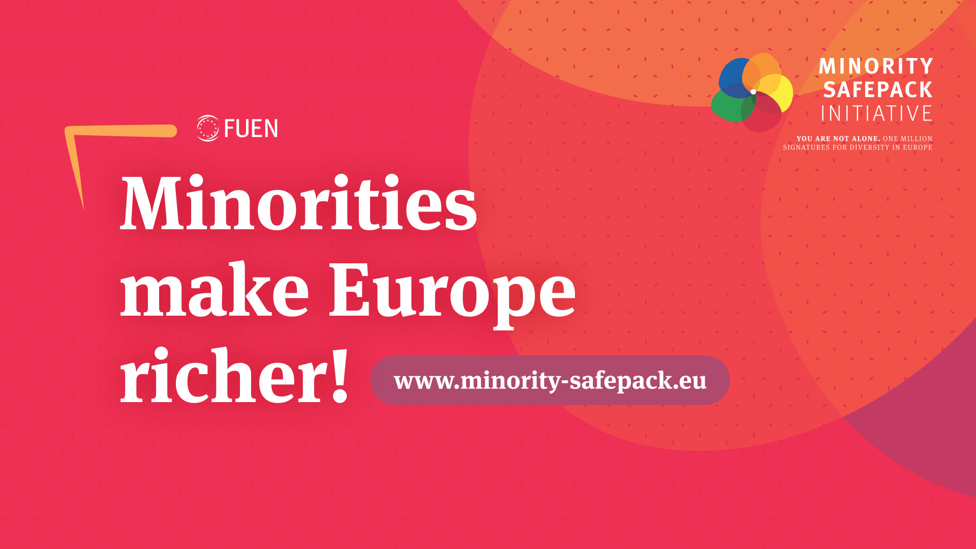 EFHR organizuoja Minority SafePack kampaniją